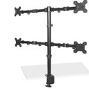 Ver imagem 4 de Suporte 4 Monitores Articulado Gamer Tv Braço Mesa Bancada Estudio Podcast Completo Ajustavel