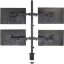 Ver imagem 2 de Suporte 4 Monitores Articulado Gamer Tv Braço Mesa Bancada Estudio Podcast Completo Ajustavel