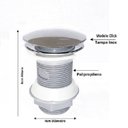 Ver imagem 3 de CUBA DE VIDRO OVAL 55CM OURO ENVELHECIDO + VALVULA + TORNEIRA PRETA