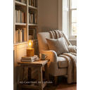 Ver imagem 6 de Luminária Abajur de Mesa Mine em Madeira Minimalista