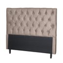 Ver imagem 1 de Cabeceira para Cama Casal Larissa Sued Taupe Cappucino Idf Decor