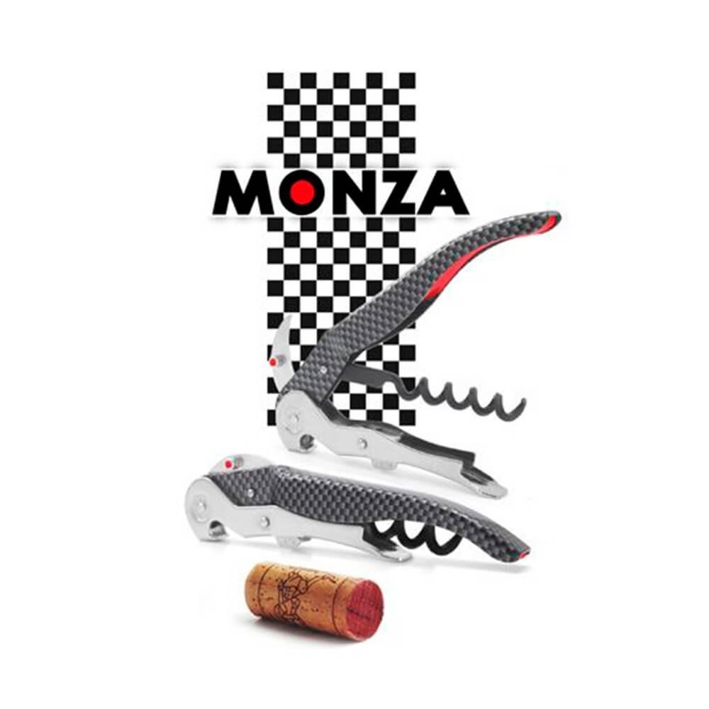 Saca-rolha Pulltex Clickcut Monza Carbon Effect Corkscrew - 4