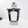 Lanterna Decorativa Marroquina Prata Inox 50x26cm G - 2