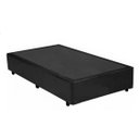 Ver imagem 2 de Cama Box Solteiro Colchão Mola Bonnel Premium + Box Poliéster 60x88x188 Cor: Preto