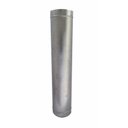 Ver imagem 1 de Duto galvanizado para chaminé de 100 mm de diâmetro com 1,20 metro de altura
