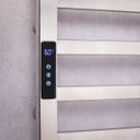 Ver imagem 5 de Toalheiro Elétrico Aço Inox Térmico Display Digital 30x45 - Cromado - 220v