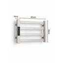 Ver imagem 2 de Toalheiro Elétrico Aço Inox Térmico Display Digital 30x45 - Cromado - 220v