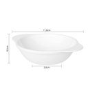 Ver imagem 3 de 12 Cumbucas Brancas Coza Uno 100ml Plástica Bowl Tigela 11,5x9x2,5cm Cozinha Sobremesas