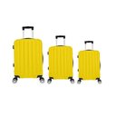 Ver imagem 1 de Kit Mala de Viagem Abs 3 Peças Adventure Fortt Amarela - Kmv01-am