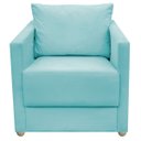 Ver imagem 5 de Poltrona Decorativa para Sala Recepção Manicure Consultório Celine Suede