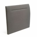 Ver imagem 3 de Cabeceira Cama Box Casal Estofada Cinza Clean 140cm