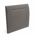 Ver imagem 3 de Cabeceira Cama Box Casal Estofada Cinza Clean 140cm