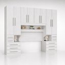 Ver imagem 2 de Guarda-Roupa de Casal King Size sem Cama 1223SK Carvalho Claro