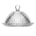Ver imagem 2 de Prato para Doce com Tampa Renaissance 14,4cm X 14,4cm X 9,5cm Cristal - Lyor
