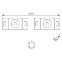 Ver mais imagens de Suporte Tv 65 Polegadas Universal Fixo de Parede Kit com 50