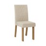 Conjunto 4 Cadeiras Elisa Carvalho Europeu/Linho Árido - PR Móveis - 2