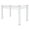 Pés De Mesa Para Tampo de Granito ou Vidro 1,50 Sala De Jantar Ql Branco - 2