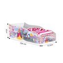 Ver imagem 2 de Cama Carro Menina Infantil Castelo Cachorro com Colchão