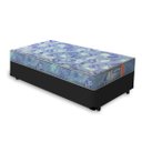 Ver imagem 1 de Cama Box Solteiro Preta + Colchão de Espuma D20 Gazin Supreme 78x188x37cm