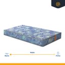Ver imagem 3 de Cama Box Solteiro Preta + Colchão de Espuma D20 Gazin Supreme 78x188x37cm