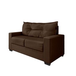 Estofado Sofá Turquia Suede 3 e 2 Lugares - Marrom - 3