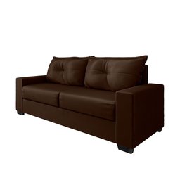 Estofado Sofá Turquia Suede 3 e 2 Lugares - Marrom - 2