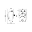 Ver imagem 3 de Aquecedor Versatil Eletronico 127/5500w - Lorenzetti