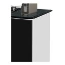 Ver mais imagens de Multi Buffet aparador Balcão Pará retrô 3 gavetas alto cor Preto fosco PASSE BEM BRANCO / PRETO / MA
