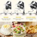Ver imagem 4 de Kitchen In The Box Stand Mixer, 3.2qt, 6 Vel. 300w, Preto