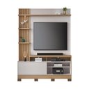 Ver imagem 2 de Rack com Painel para TV até 65 Polegadas com 1 Porta e LED Multimóveis Crcol-RCP023 Madeirado/Off