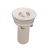 Válvula Pia Banheiro Ralo Lavatório Cuba Branca ABS 7/8 - 1