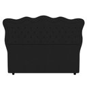Ver imagem 6 de Cabeceira Casal King Cama Box 195cm Oregon I02 Veludo Preto - Mpozenato
