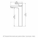 Ver imagem 2 de Torneira Misturador Monocomando para Banheiro Sobrepor - Gallant Perflex
