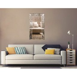 Espelho Decorativo Veneziano 75x110-38.125:prata - 4