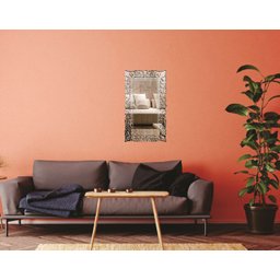 Espelho Decorativo Veneziano 75x110-38.125:prata - 5