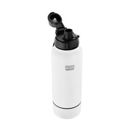 Garrafa térmica vácuo 1000ml Plus Branca – Thermics Minicool - 4