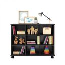 Ver imagem 3 de Estante Baixa Nicho com Rodízios 108cm