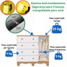 Quarto de Bebê Completo Berço Americano Guarda Roupas Cômoda - 6