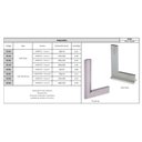 Ver imagem 3 de Esquadro com Fio de Luz 100x70 Mm - Classe 0