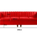 Ver imagem 3 de Sofá 4 Lugares Decoração Retrô Clássico Realeza Chesterfield