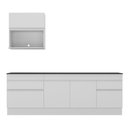 Ver imagem 5 de Cozinha Compacta Armário Balcão e Rodapé FL2110 Veneza Multi Branco