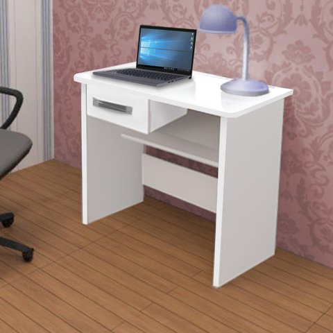 Escrivaninha/mesinha de Notebook - Cor Branca