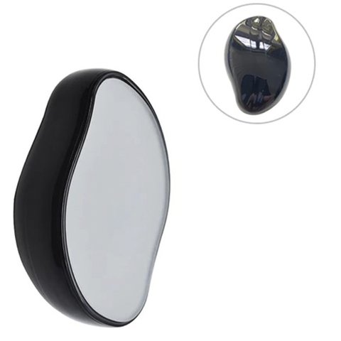 Pedra Depilador De Corpo Pele Remove Pelos Esfoliante Magico Reutilizavel Depila Rosto Axilas Braços