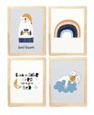 Ver imagem 1 de Kit Quadro Urso Decorativo Infantil Quarto Criança Bebê Enxoval