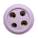 Ver imagem 1 de Kit Tomada + Plug Elétrica Bipolar 30A Porcelana - Foxlux