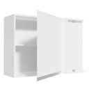 Ver imagem 5 de Armário de Cozinha Aéreo de Canto 1 Porta Branco Glamy Madesa