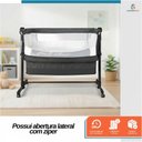 Ver imagem 2 de Berço Infantil Portátil Moisés Co-sleeper Bed Balanço Acoplado Cama com Mosquiteiro para Bebê Recém-