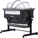 Ver imagem 1 de Berço Infantil Portátil Moisés Co-sleeper Bed Balanço Acoplado Cama com Mosquiteiro para Bebê Recém-