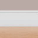 Ver imagem 4 de Rodapé PVC Edge Branco Frisado 10cmX15mmX2M