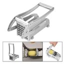 Ver imagem 6 de Cortador de Batata Frita Palito em Inox Picador Legumes Fatiador Maquina de Mesa Industrial